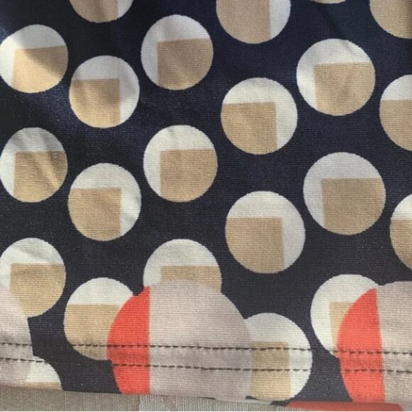 Shelby & Palmer Circle Print Fit & Flare Dress Size Small - Picture 6 of 7